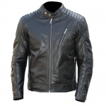 Richa Hipster Leather Jacket Black